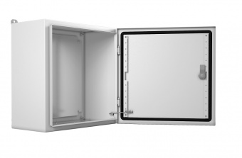 Elbox EMW-300.300.150-1-IP66 (В300 × Ш300 × Г150), Электротехнический распределительный шкаф IP66 навесной c одной дверью