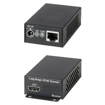 SC&T HE02E, Комплект для передачи HDMI-сигнала по UTP-кабелю CAT5/5е/6 (HDBaseT)