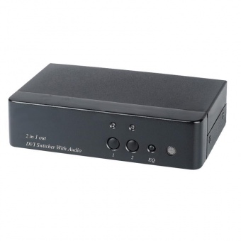 SC&T DS02A, Коммутатор DVI- и стерео аудиосигналов