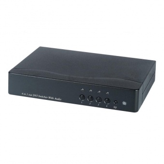 SC&T DS04A, Коммутатор DVI- и стерео аудиосигналов