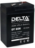 Delta DT 606 (6V / 6Ah), Аккумуляторная батарея