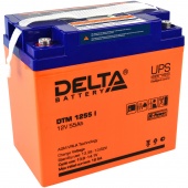 Delta DTM 1255 I (12V / 55Ah), Аккумуляторная батарея