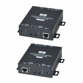 SC&T HE02EIX, Комплект для передачи HDMI + ИК управление + RS232 по одному кабелю витой пары CAT5e/6(HDBaseT)