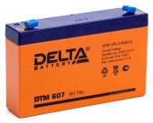 Delta DTM 607 (6V / 7Ah), Аккумуляторная батарея