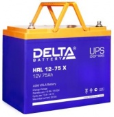 Delta HRL 12-75 X (12V / 75Ah), Аккумуляторная батарея