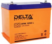 Delta DTM 1255 L (12V / 55Ah), Аккумуляторная батарея
