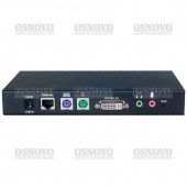OSNOVO RLN-VKM, Дополнительный декодер для комплекта TLN-VKM+RLN-VKM, предназначен для подключения в сети Ethernet дополнительных мониторов/клавиатуры/"мыши"