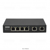 Osnovo SW-20600 (Без БП), PoE коммутатор Fast Ethernet на 6 портов