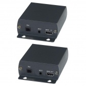 SC&T HE01F, Комплект для передачи HDMI и сигнала ИК управления или RS232 по оптоволоконному кабелю