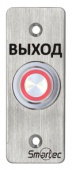 Кнопка металлическая, врезная, пьезоэлектрическая, подсветка, IP68, НР контакты, размер: 35х90 мм ST-EX033L