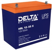 Delta HRL 12-55 X (12V / 55Ah), Аккумуляторная батарея