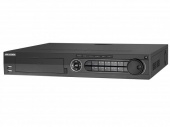 DS-8124HUHI-K8 24-х канальный гибридный HD-TVI регистратор для аналоговых/ HD-TVI, AHD и CVI камер + 16 каналов IP