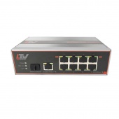 LTV NIF-1008 120, 8 портовый коммутатор Ethernet с поддержкой PoE