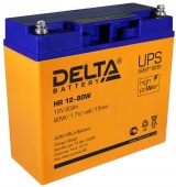 Delta HR 12-80W (12V / 20Ah), Аккумуляторная батарея