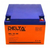 Delta GEL 12-26 (12V / 26Ah), Аккумуляторная батарея