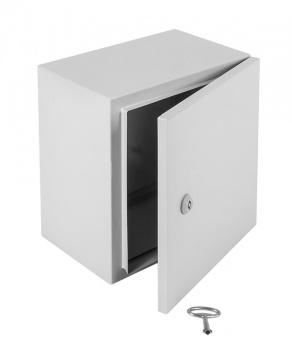 Elbox EMW-500.500.150-1-IP66 (В500 × Ш500 × Г150), Электротехнический распределительный шкаф IP66 навесной c одной дверью