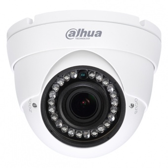 Купольная HDCVI видеокамера с ИK подсветкой Dahua DH-HAC-HDW1100RP-VF