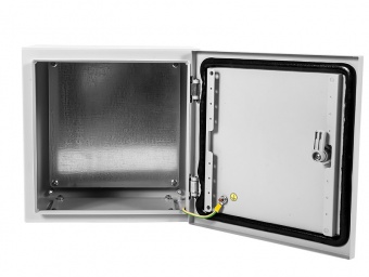 Elbox EMW-400.300.150-1-IP66 (В400 × Ш300 × Г150), Электротехнический распределительный шкаф IP66 навесной c одной дверью