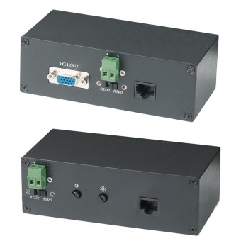 SC&T VE01S, Комплект для передачи VGA + RS232/485 по витой паре