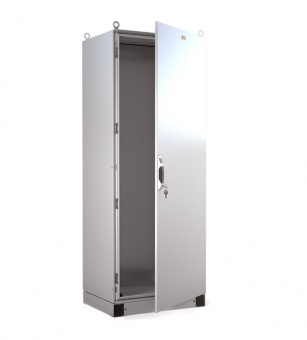 Elbox EMS-1800.800.400-1-IP65 (В1800 × Ш800 × Г400), Корпус промышленного электротехнического шкафа IP65 c одной дверью