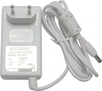 AccordTec AT-12/30-2 белый, Источник стабилизированного питания