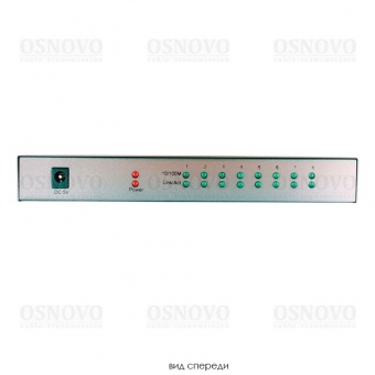 Osnovo SW-30701S5a, Неуправляемый коммутатор Fast Ethernet на 7 портов