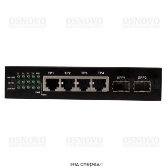 Osnovo SW-70402, Неуправляемый коммутатор Gigabit Ethernet на 6 портов.