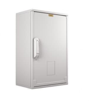 Elbox EP-600.400.250-1-IP44, (В600 × Ш400 × Г250) EP, Электротехнический шкаф полиэстеровый IP44 c одной дверью