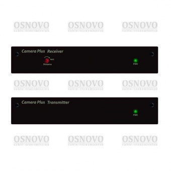 OSNOVO M4+DM4, Уплотнитель композитного видеосигнала для передачи 4-х видеосигналов (до 960H) (или 3 видео + 1 аудио)