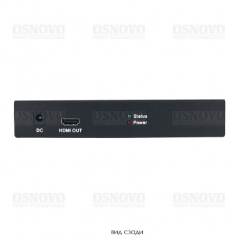 OSNOVO RLN-HiKM/1(ver.2), Дополнительный приёмник HDMI, 2xUSB(клавиатура+мышь) и ИК управления по сети Ethernet для комплекта TLN-HiKM/1+RLN-HiKM/1(ver.2)