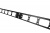 ЦМО ВКО-М-22.75-9005, Вертикальный кабельный органайзер в шкаф, ширина 75 мм 22U, цвет черный
