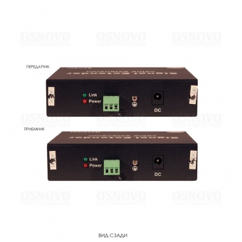OSNOVO TLN-Hi/2+RLN-Hi/2, Комплект (передатчик + приемник) для передачи HDMI, ИК управления, RS232 по сети Ethernet