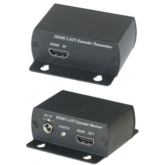 SC&T HE01E, Комплект для передачи HDMI сигнала по двум кабелям витой пары CAT5/5e/6