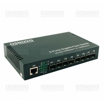 Osnovo SW-70108, Неуправляемый коммутатор Gigabit Ethernet на 9 портов