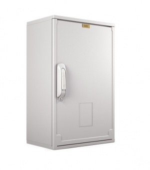 Elbox EP-800.500.250-1-IP44, (В800 × Ш500 × Г250) EP, Электротехнический шкаф полиэстеровый IP44 c одной дверью