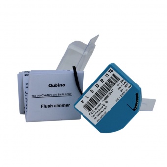 Qubino Flush Dimmer 0-10 V, Встраиваемый регулятор яркости освещения 0-10В