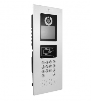 TI-2220WD True-IP, Многоабонентская вандалозащищенная вызывная панель IP домофона