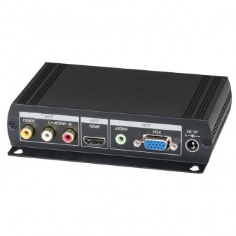SC&T AD001HH, Преобразователь аудио и композитного видеосигнала в VGA и HDMI
