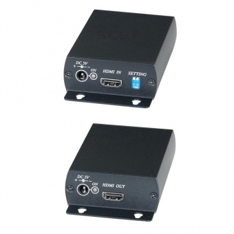 SC&T HE01C, Комплект для передачи сигналов HDMI по коаксиальному кабелю