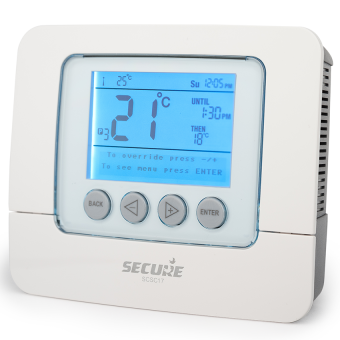 Secure SCS C17, Настенный семидневный термостат