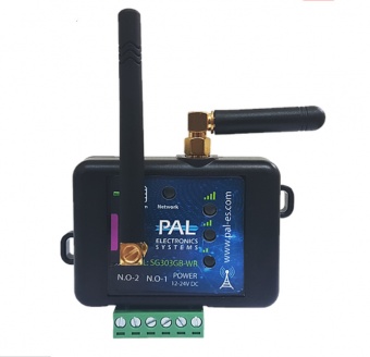 3G/4G контроллер Pal Electronics Systems SG303GB-WR (2 оптических реле  с анти-клон пультами)