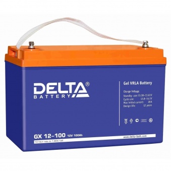 Delta GX 12-100 (12V / 100Ah), Аккумуляторная батарея