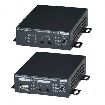 SC&T HE23U, Комплект для передачи HDMI + USB + ИК управление + RS232 по одному кабелю витой пары